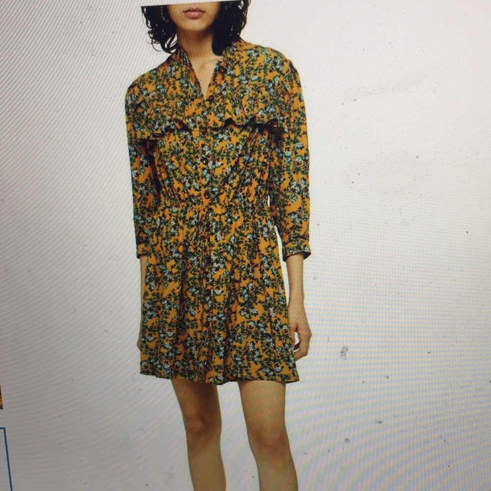 TopShop Floral Mini Dress